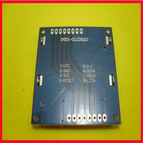 The new frame 5110 LCD module is better than 12864, 1602 dot matrix and shipped after testing
