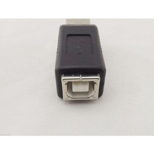 1Pcs USB 2.0 Type A Male To Printer Type B Female M/F Converter Adapter Connector