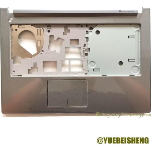 YUEBEISHENG New for Lenovo IdeaPad Z410 palmrest upper cover keyboard bezel Touchpad Silver