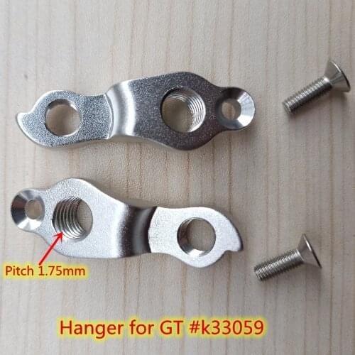 2pc Bicycle Mech dropout For Shimano bike derailleur GT #k33059 ePantera blot GT Zaskar LT alloy 2020 mtb rear derailleur hanger