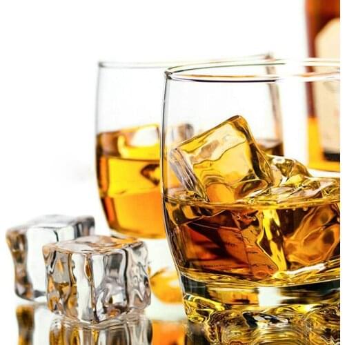 15/20/30/50Pcs 30mm Artificial Ice Cubes Fake Acrylic Cube Whisky Drink Display Ice Cube Photography Props for Wedding Party