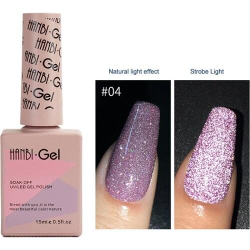 18 Colors Explosion Diamond Glue Reflective Glitter Glue Bright Bungee Powder Glue Nail Broken Glue Nail Glue Nail Polish TSLM1