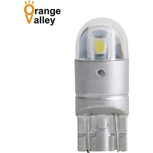 500PCS T10 LED Bulb W5w 2 LED Car 3030 SMD 194 168 Clearance Lights Reading Interior Auto Lamp Trunk light 12V 6000k
