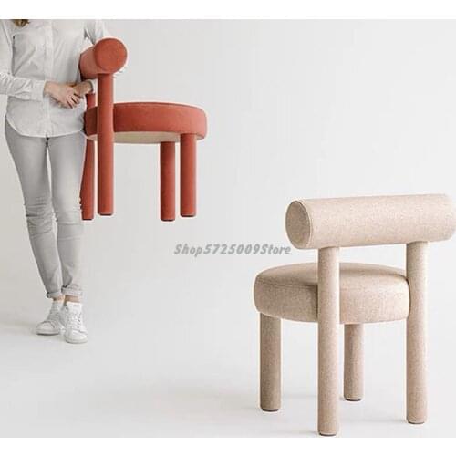 Surprise wind ins designer chair creative lounge chair net red restaurant back chair model room furniture makeup chair