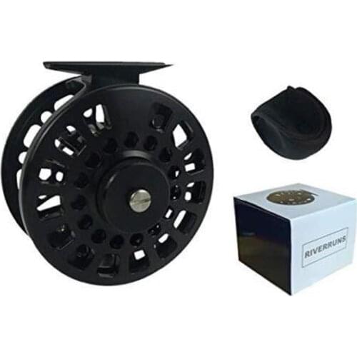 Aventik Classic Cork Disc Drag Salmon Saltwater CNC Machined Fly Fishing Reel Fishing Reel