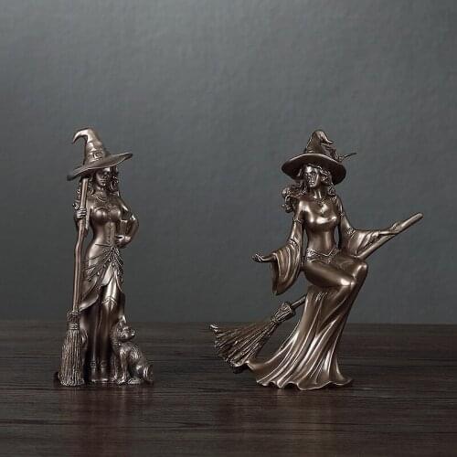 European-style creative decoration crafts witches and wizards furnishings home living room TV cabinet wine cabinet furnishings