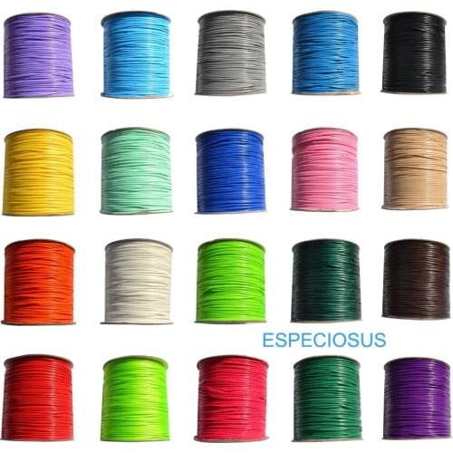 10m Nylon Cord Thread Hide Rope Macrame Cord Bracelet Braided String DIY Necklace Beading Waxed Rope String Thread 20 Colors