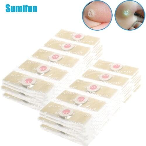 Sumifun 84Pcs Foot Corn Plaster Warts Thorn Removal Feet Callus Calluses Painless Remove Soften Patch Relief Foot Discomfort
