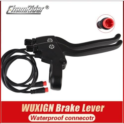 WUXING Brand Aluminum Alloy Power Cut-off Brake Lever 112pdd With Waterproof connecotr connector