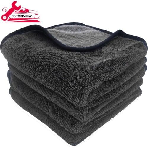2pcs Microfiber Car Cleaning Cloths,Cars Drying Towel Microfiber Cloth for Car and Home Polishing Washing and Detailing