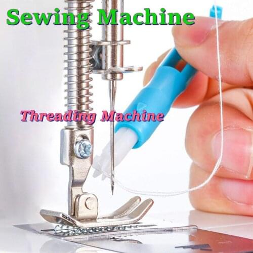 Sewing Needle Threader Stitch Insertion Tool Machine Needle Inserter Manual Needle Threader Sewing Tool Apparel Sewing Accessory