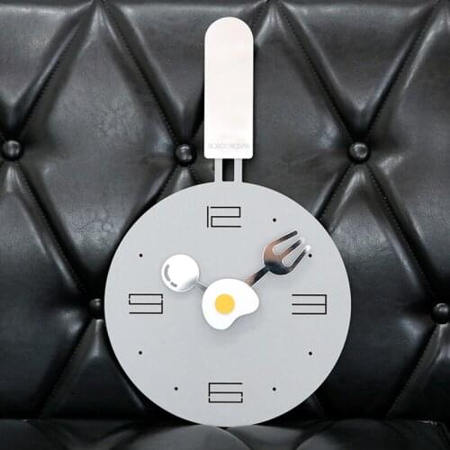 Modern Design Wooden Large Wall Clock Creative Kitchen Clocks Cartoon Living Room Bedroom Home Decor Wall Watch Brief