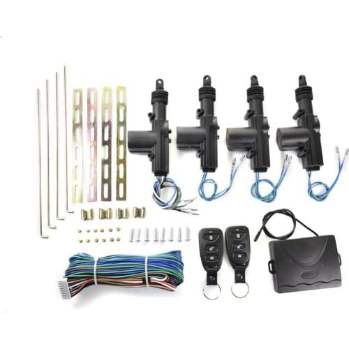 Universal Keyless Entry System Car Alarm Systems Device Auto Remote Control Kit Door Lock Vehicle Central Locking And Unlock