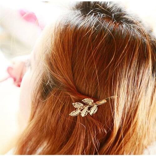 Hairclips Accessories Olive Branch Beautiful Bride Leaf Hair Clip Vintage Athena