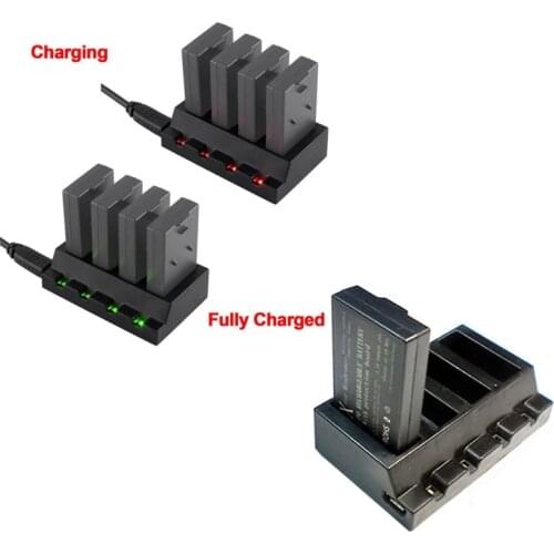 4 In 1 Port USB Battery Charger For Parrot Minidrones Rolling Spider Mambo Drone
