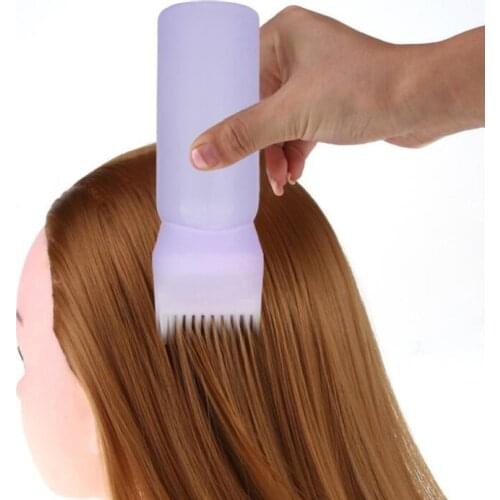 1pc Hot Hair Dye Bottle Applicator Brush Dispensing Salon Hair Coloring Dyeing Gift For Girls Hair Styling Tools