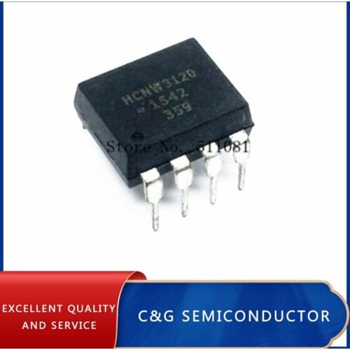 10pcs HCNW3120 HCNW-3120 DIP8