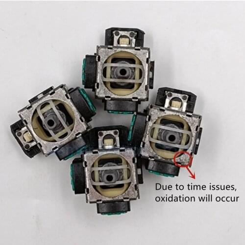 2PCSOriginal Replacement 3D Handle Joystick for PS3 controller 4pin 3D analog joystick for playstion3 PS3 controller accessories