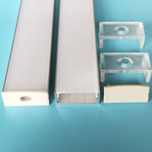 Free Shipping 2M Length 70M/Lot LED Aluminum Profile for Strip Light, Aluminum Channel for 5050 5630 LED Strip