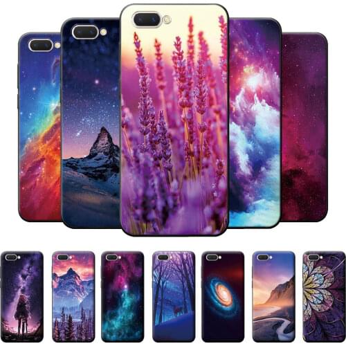 Case For OPPO A3s Case OPPO A5 AX5 Silicone Soft Back Cover For OPPO Realme C1 TPU Shockproof Case For OPPO A5 AX5 A3S Realme C1
