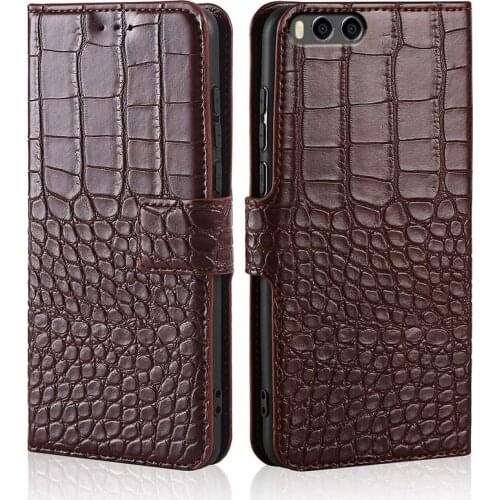 Xiaomi Mi Note 3 Case Crocodile texture Leather Flip case for Xiaomi Mi Note 3 Case Wallet Cover Xiaomi Mi Note 3