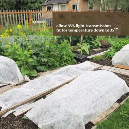 Antifreeze Cover 1.6x9M Plant Cover Non-woven Fabric Antifreeze Seedling Garden Protector For Winter Freeze-proof Cold-proof