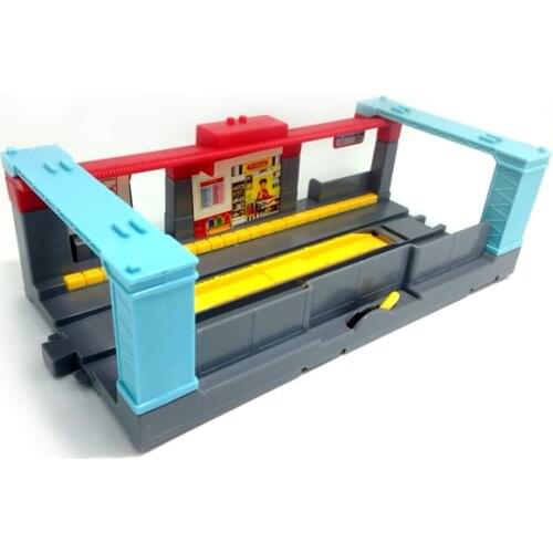 D1047 Suitable for electric track high-speed rail Train station urban scene accessories Compatible with tracks