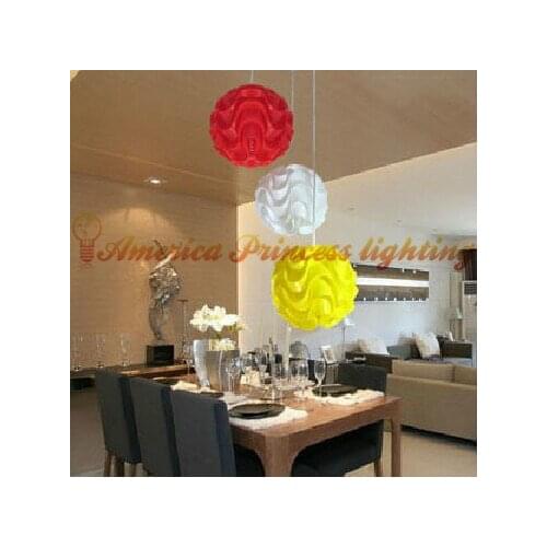 DIY chandelier lamp puzzle IQ Ball chandelier chandelier PP waves, Size 23CM, E27, AC110-240V, free postage