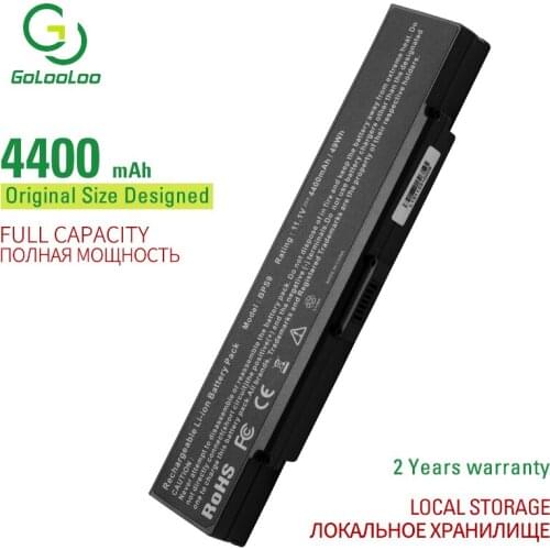 Golooloo 6 cells New laptop battery VGP-BPL9 VGP-BPS9 for Sony VAIO VGN-AR AR41E AR41L AR41M AR41S AR48C AR49G AR520E AR53DB