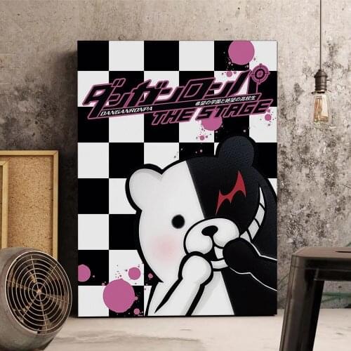 Canvas Hd Japanese Bullets Broken Scroll Printed Home Decoration Painting Poster Wall Art Picture For Bedroom Modular No Framed