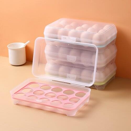 Refrigerator egg box fresh box portable field egg storage box practical egg refrigerator storage box multi-function box