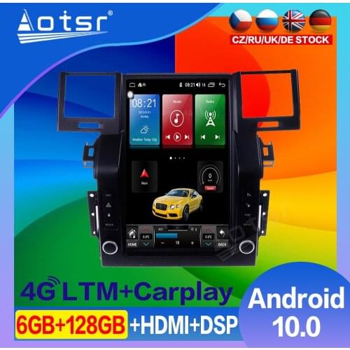 Android Radio GPS Navigation For Land Rover Range Rover Sport 2006 2007 2008 Tesla Screen Auto Stereo Multimedia Head Unit Audio