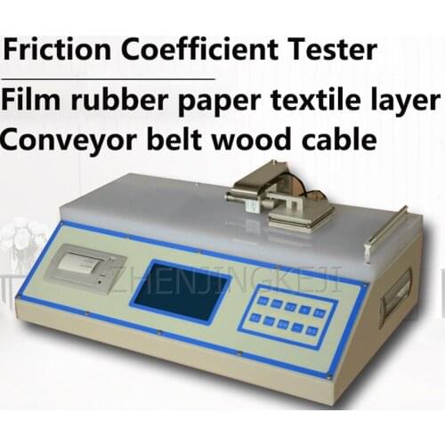 Smoothness Tester Paper Friction Coefficient Film Tester Aluminum Foil Rubber Coating film rubber Paper Textiles Tester