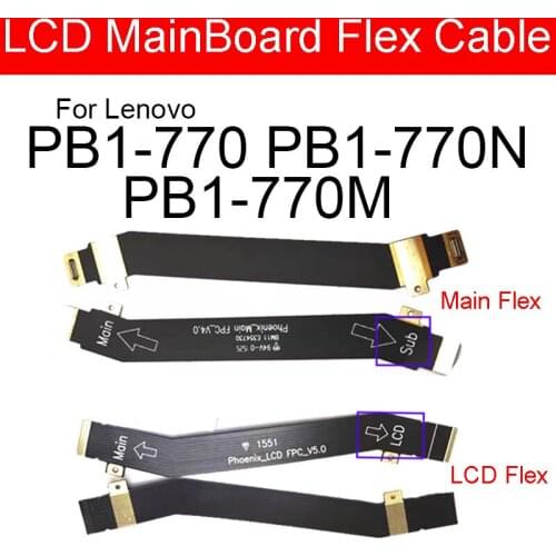 LCD Panel Connector Main Board Mainboard USB Flex Cable For Lenovo PB1-770 770N 770M LCD Display Screen Replacement Repair