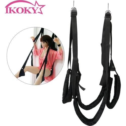 Sex Toys for Couples Sex Swing Soft Material Sex Furniture Hanging Door Swing SM Sex Shop Fetish Bandage Love Adult Game Chairs