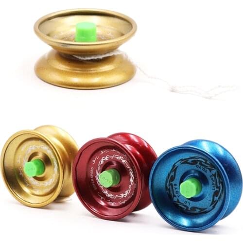 Aluminum Alloy YOYO Ball Bearing String Trick Toy Kids Gift