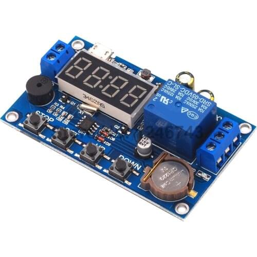 DC 5V Real time Timing Delay Timer Relay Module Switch Control Clock Synchronization Multiple mode control（no battery