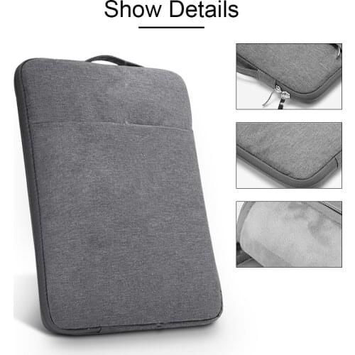 Waterproof Tablet Case Cover for 10 11 13 15 15.6-inch Notebook Sleeve MacBook Air Pro Tablebag Laptop Bag for Xiaomi HP Lenovo