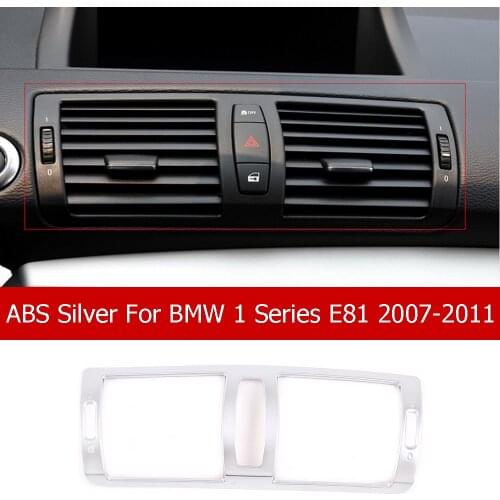 ABS Center Air Condition Vent Outlet Cover For BMW 1 Series E81 2007-2011