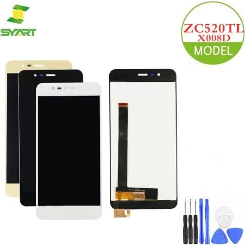For Asus Zenfone 3 Max ZC520TL LCD Display + Touch Screen Digitizer Assembly 100% Tested Replacement For X008D 5.2" LCDs Screen