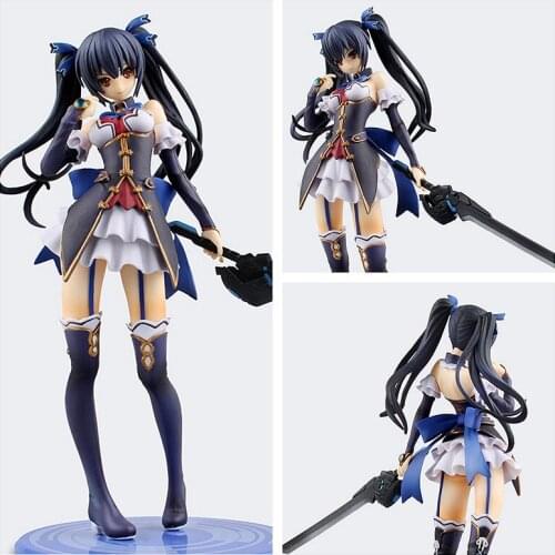 NEW hot 20cm Hyperdimension Neptunia Lastation Noire Black Heart collectors action figure toys Christmas gift toy