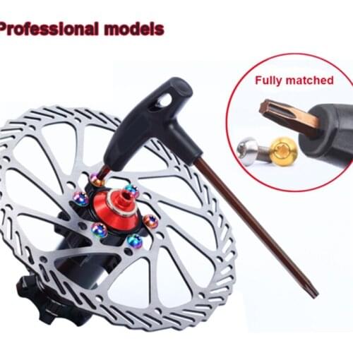 T25 Handle Torx Wrench Mountain Bike Disc Brake Screw Installation And Removal Wrench Bicycle Tools