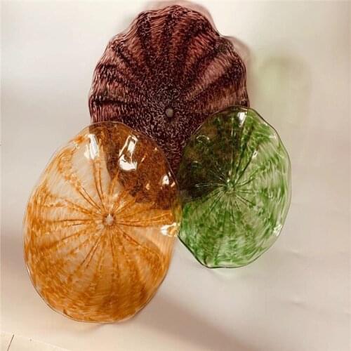 Wholesale Modern Art Glass Decoration Pieces Modern Art Glass Wall Decor