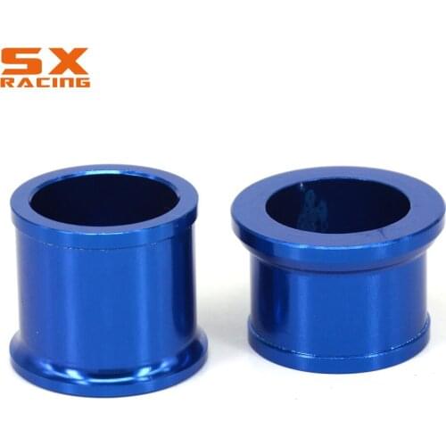 Motorbike CNC Front Wheel Hub Spacer Set For YAMAHA YZ125 YZ250 2002-2007 YZ250F YZF250 2002-2006 YZ450F YZF450 2003-2007