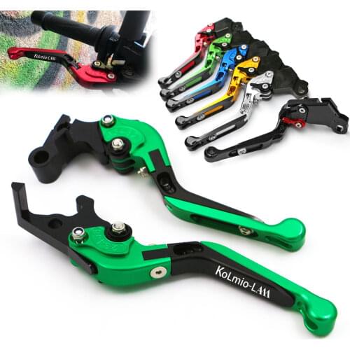 Folding Extendable Handles Brake Clutch Levers Fit For KAWASAKI NINJA ZX6R ZX636 2007-2017