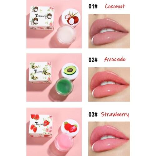 TEAYASON Liquid Change Color Lip Blam Lip Mask Moisturizing Exfoliating Lip Care Waterproof Lipstick Plumper Lip Oil Women TSLM2