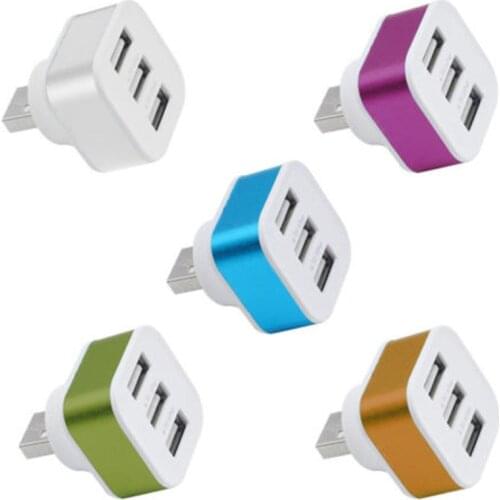 High Speed 3 Port USB 2.0 Multi HUB Splitter Expansion Desktop PC Adapter New