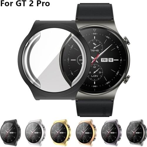 Screen Protector Case Compatible with Huawei Watch GT 2 Pro 2020, Covers Scratched Resistant Full Protective Cover