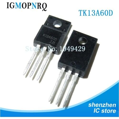 10PCS TK13A60D TO-220F K13A60D TO220F 13A60 new