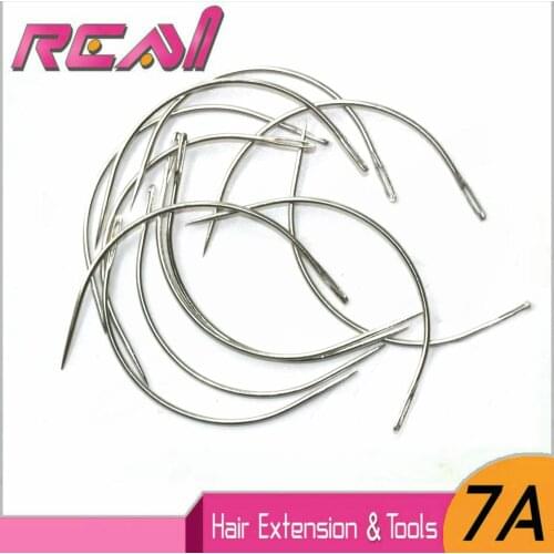 24Pcs Curved Needles Hair Weaving Needle/Sewing Needles For Hair Extension Tools